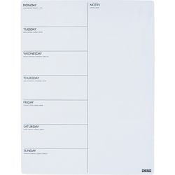 Agenda hebdomadaire desq 4225 blanc