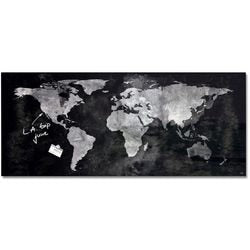 Tableau en verre sigel 130x55 noir