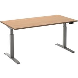 Bureau assis-debout ceha ade2plme208q9006be hêtre mélaminé, métal