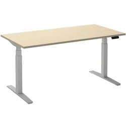 Bureau assis-debout ceha ade2plhl188q9016ah érable mélaminé, métal