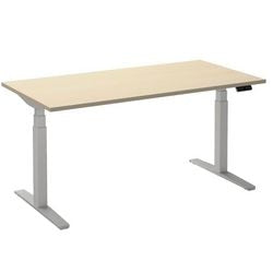Bureau assis-debout ceha ade2plhl189q9016ah érable mélaminé, métal