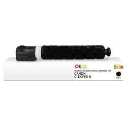 Cartouche d'encre owa c-exv55 k noire 23000p