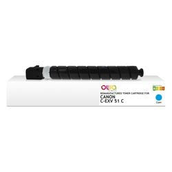 Cartouche d'encre owa c-exv 51 c bleue 60000p