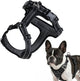 Peluvio mate - harnais pour chien avec réflexion - taille s - nylon résistant - harnais de protection ergonomique - boucles antirouille - séchage rapide résistant aux intempéries - contrôle du confort pour chiens actifs
