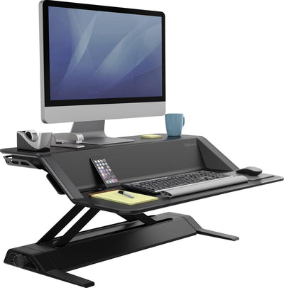 Poste de travail assis-debout Fellowes 0007901 noir