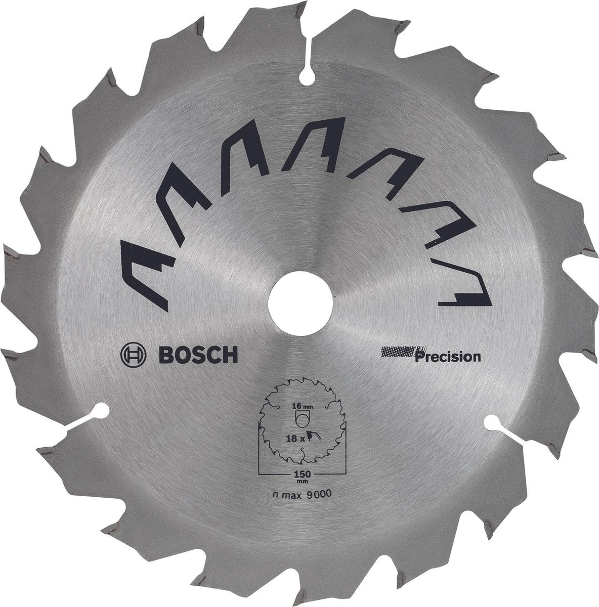 Lame de scie circulaire Bosch 150x1,5 0,85x16 18t