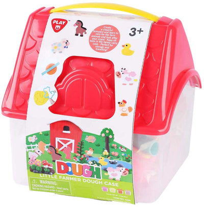 Ensemble d'argile petite ferme Playgo - 4 pots en argile