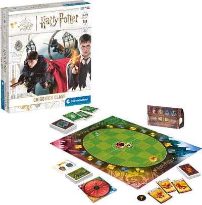 Clementoni - Harry Potter - jeu de société Quidditch Clash - à partir de 8 ans