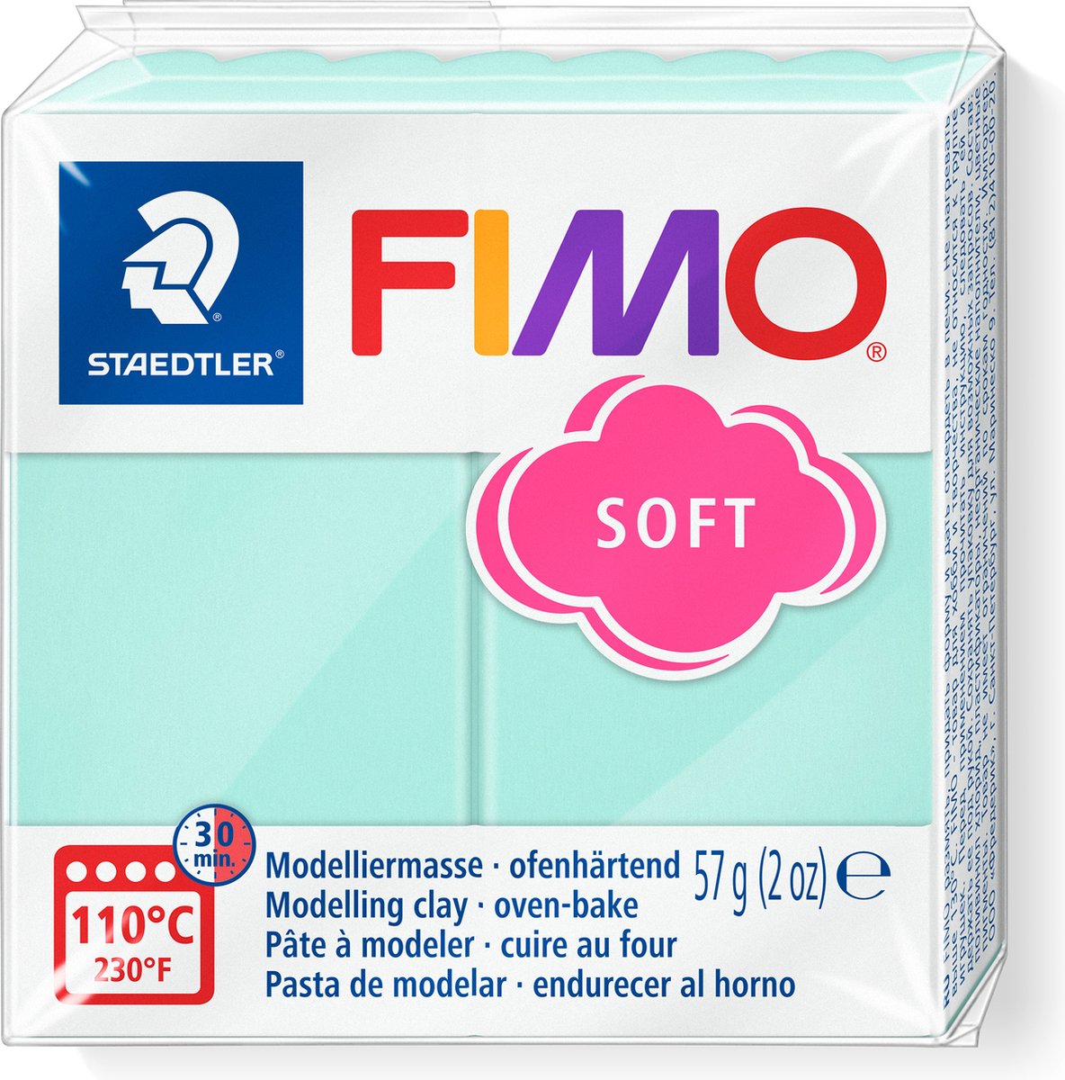 Fimo® Soft, menthe, 57 gr 1 Box