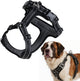 Peluvio mate - harnais pour chien avec réflexion - taille XL - nylon résistant - harnais de protection ergonomique - boucles antirouille - séchage rapide résistant aux intempéries - contrôle du confort pour chiens actifs