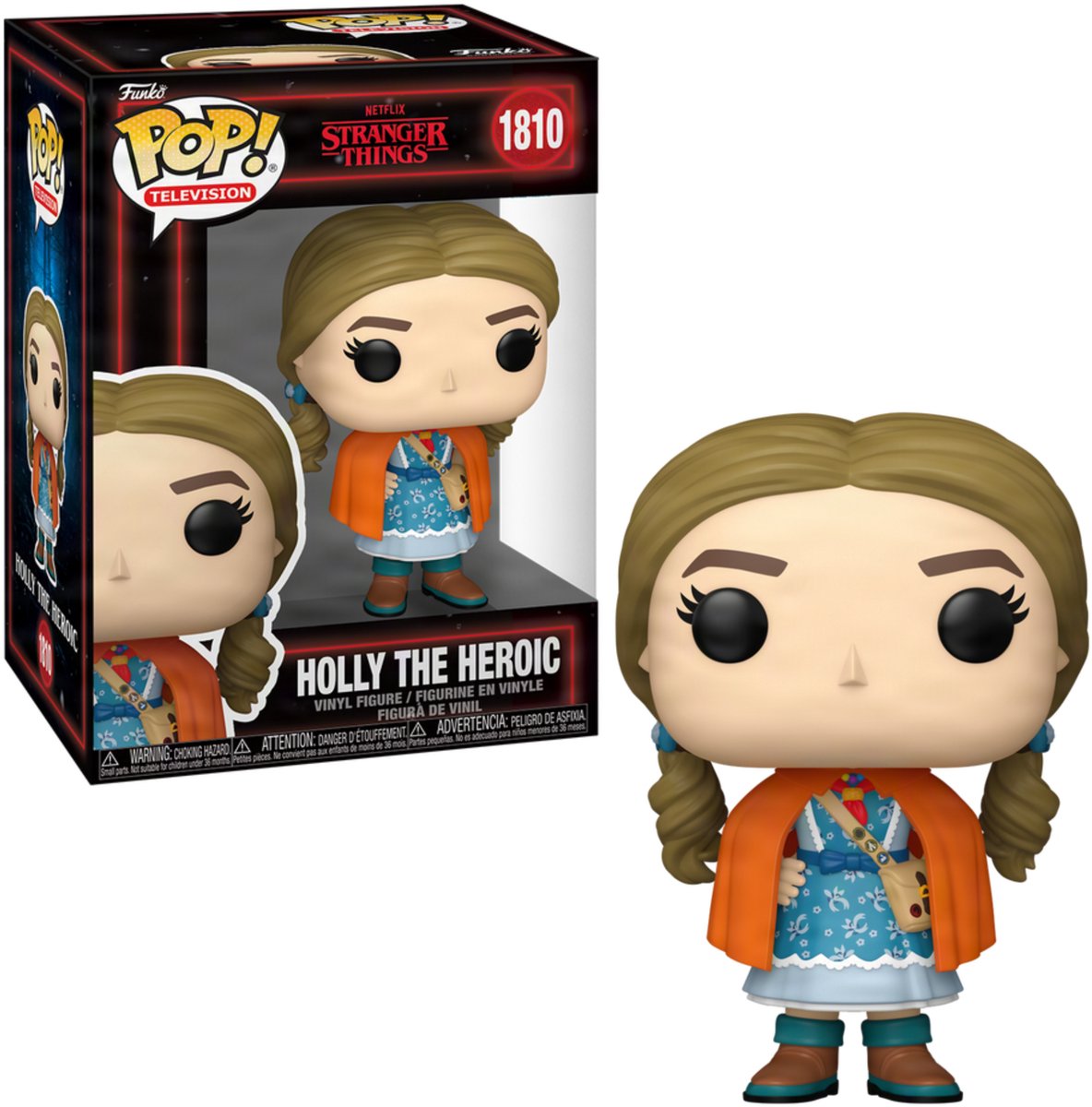 Funko Stranger Things saison 5 - figurine en vinyle Holly 1810 pop unisexe ! - neutre - standard