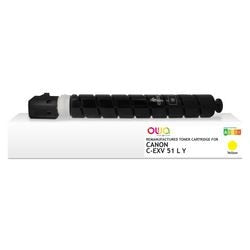 Cartouche d'encre owa c-exv 51 l y jaune 26000p