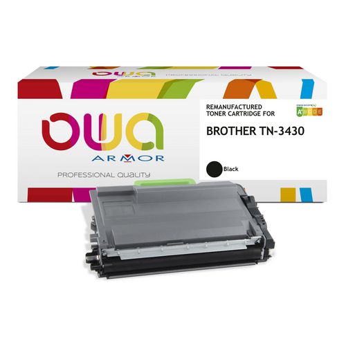 Cartouche de Toner owa tn-3430 noir 3000p
