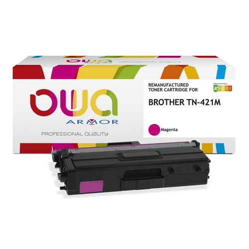 Cartouche de Toner owa tn-421m rouge 1800p