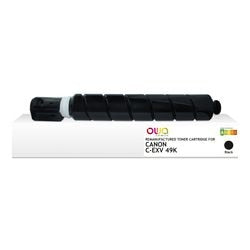 Cartouche d'encre owa c-exv 49 k noire 36000p
