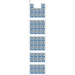 Timbres autocollants internationaux Postnl, véritables néerlandais