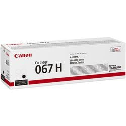 Cartouche de toner canon 067 h bk originale noir