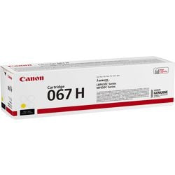 Cartouche toner canon 067 h y originale jaune