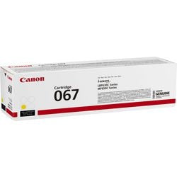 Cartouche de toner canon 067 y jaune d'origine
