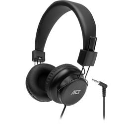 Écouteurs act ac9300 noir filaire