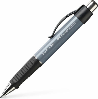 Stylo à bille Faber-Castell - grip plus - gris pierre - fc-140789
