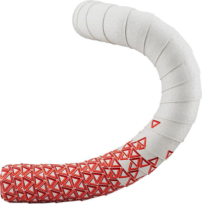 Boucle de guidon deda rouge blanc