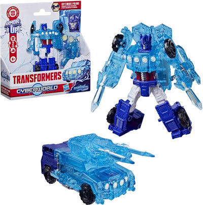 Transformers cyberworld energon surge optimus prime cyber-changeurs blindés - figurine articulée