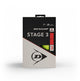 Dunlop - stage 3 rouge - balles de tennis - boîte de 12 - jaune rouge