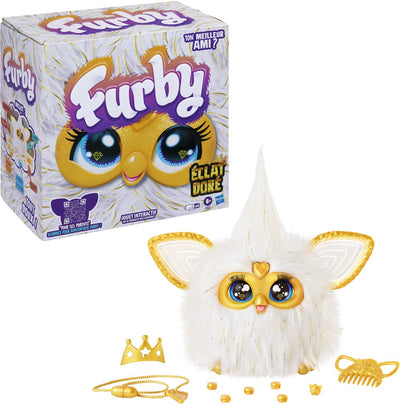 Furby gold glam - activé par la voix - interactif - Français