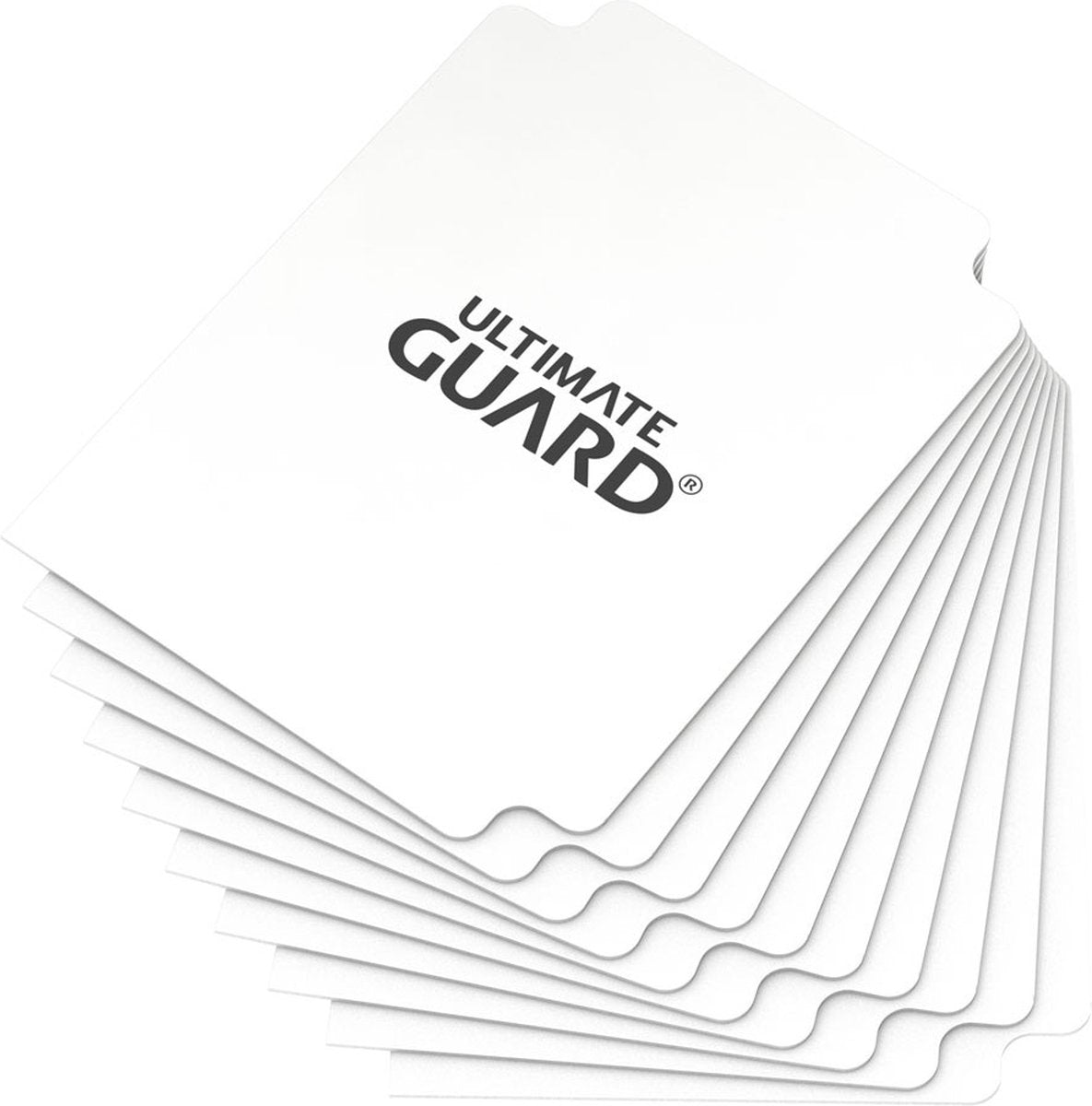 Intercalaires de cartes Ultimate Guard taille standard (10) - blanc