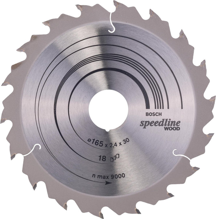 Bosch cirkzb vitesse 165x30 20x2,4 18t fz wz