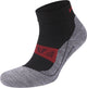 Falke ru4 cool chaussettes de course courtes en matériau fonctionnel anti-ampoules hommes noir - taille 46-48