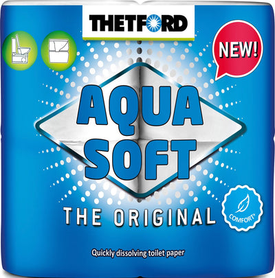 Thetford - papier toilette aqua soft - 4 rouleaux