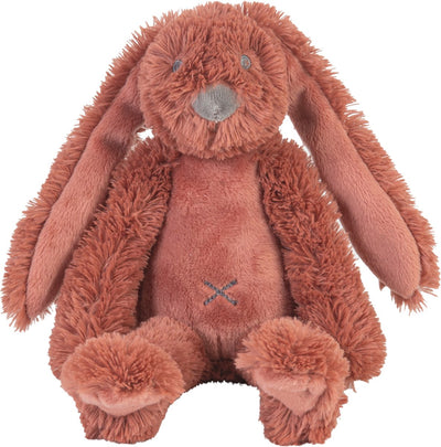 Happy horse lapin richie peluche 28cm - marron rouille - peluche bébé