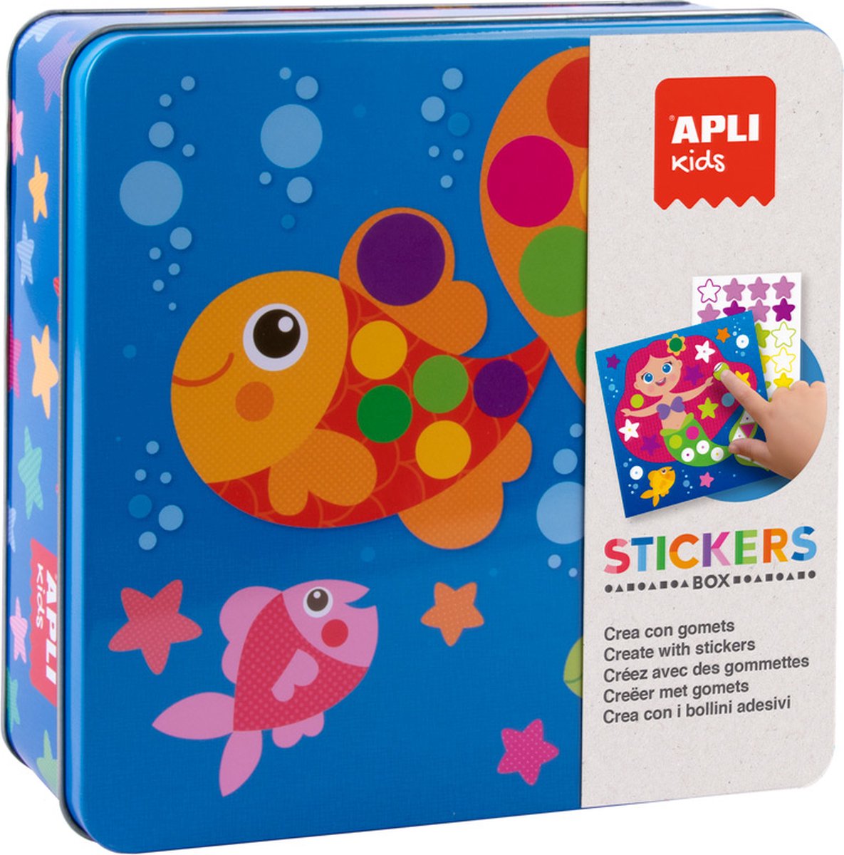 Apli enfants autocollant jeu océan