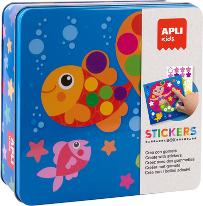 Apli enfants autocollant jeu océan