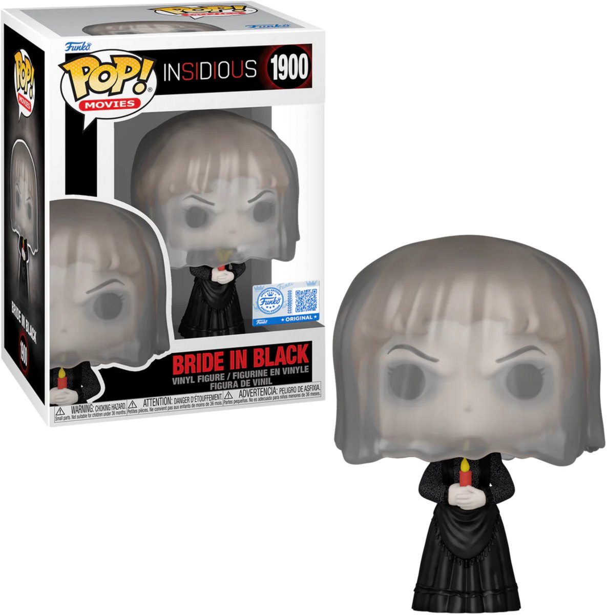 Funko pop insidieuse ! figurine en vinyle mariée édition exclusive #1900