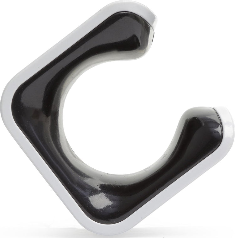 Clip de vélo roadie Clug pour le mur - blanc noir