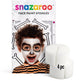 Snazaroo – ensemble d'éponges de maquillage 4 pièces – éponges de maquillage demi-lune haute densité pour la peinture du visage et du corps – durables, respectueuses de la peau