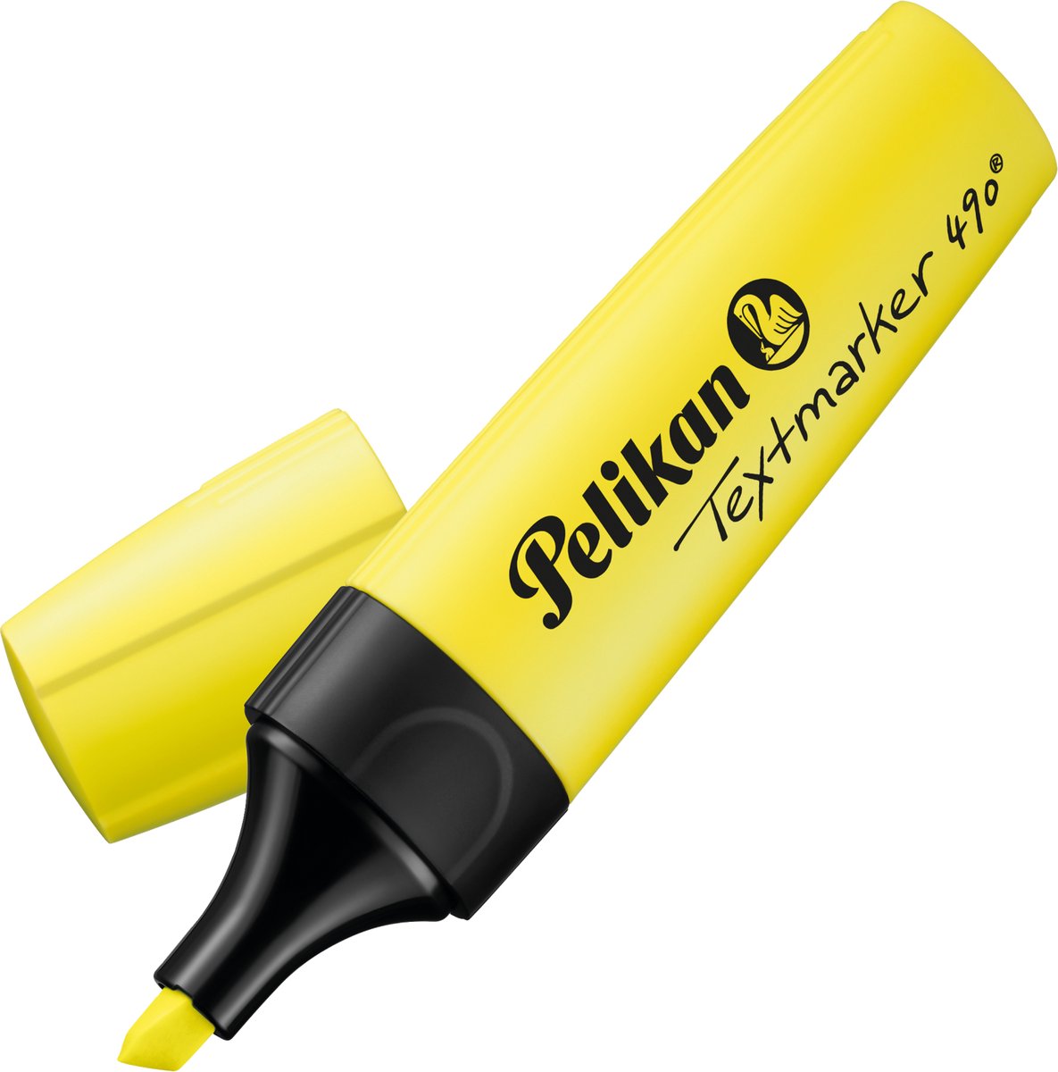 Marqueur de texte Pelikan 490 - jaune - 1 pièce