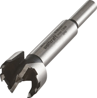 Wolfcraft - foret à charnière 25 mm - foret forstner - foret cylindrique à bois - 3317000