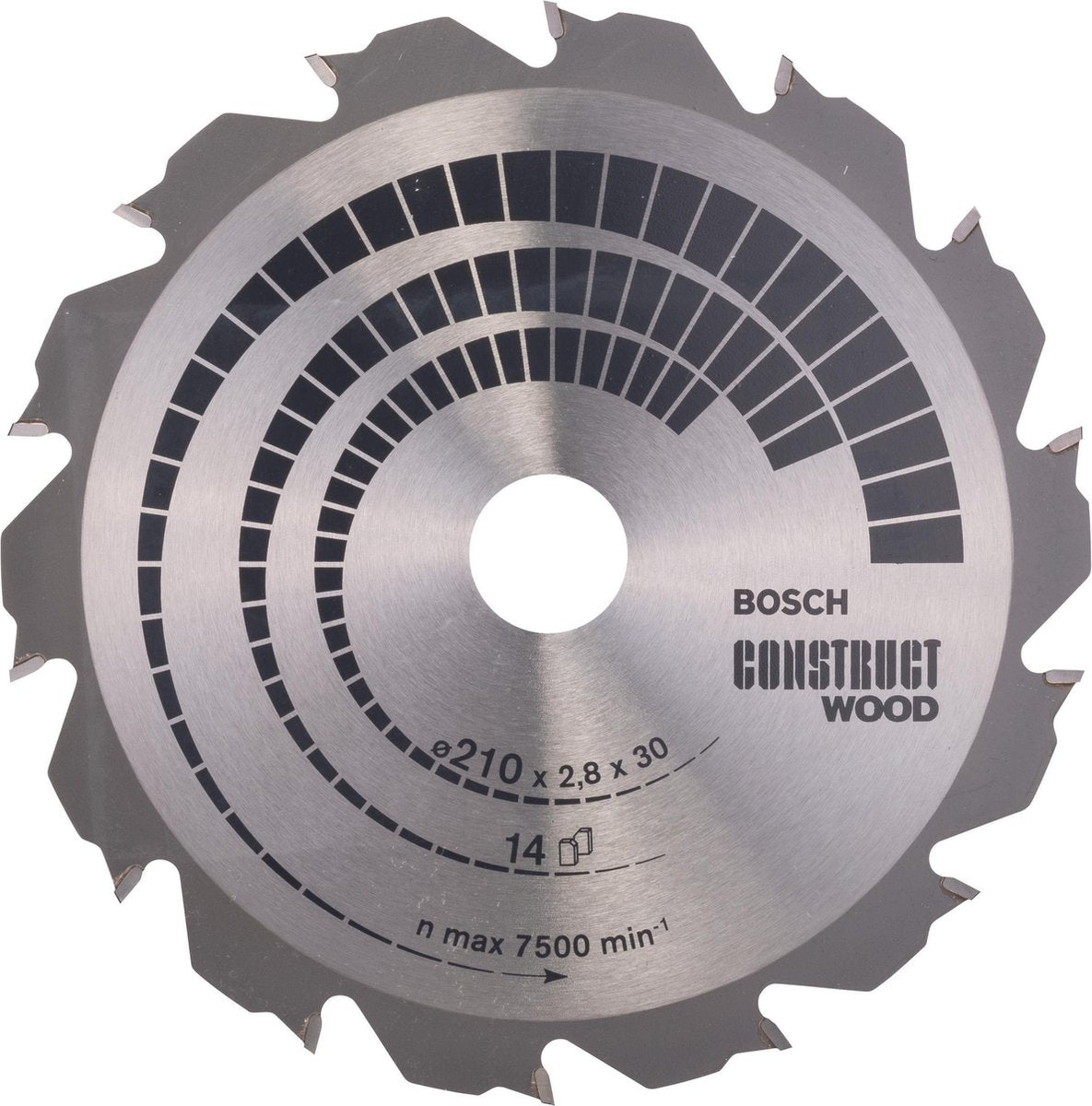 Bosch cirkzb constr. bois 210x30x2.8 14t fwf