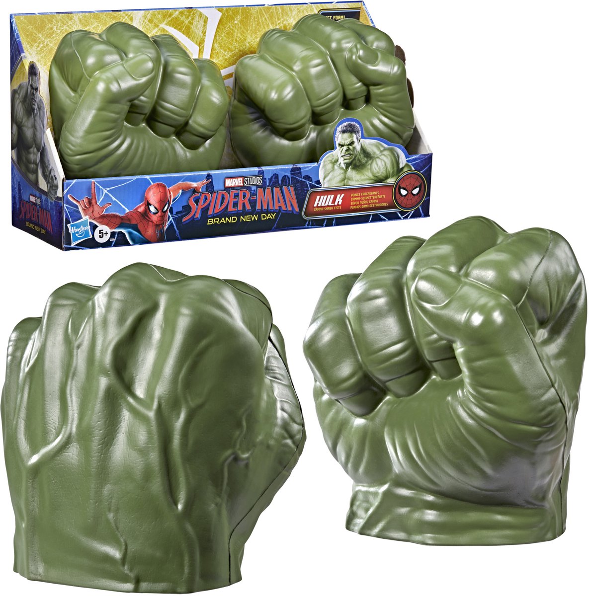 Hasbro Spider-Man tout nouveau jour Hulk poings