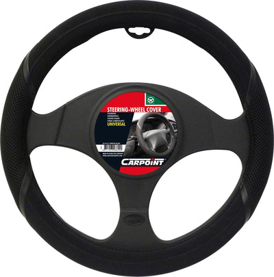 Carpoint housse de volant confort voiture - noir - pour volants d'un diamètre de 37-39 cm