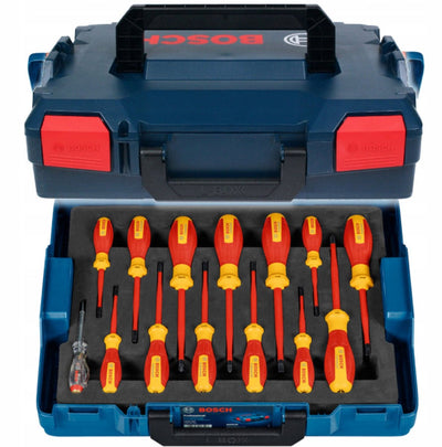 Jeu de tournevis bleu Bosch 14 pcs. vde-1600a02nf9