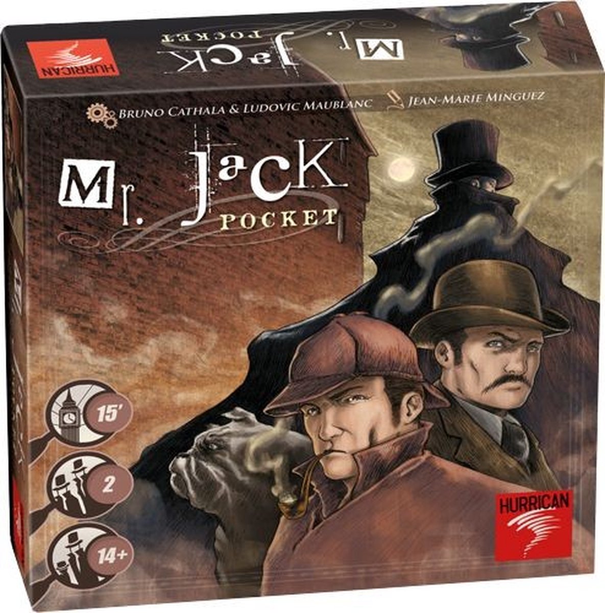 Asmodee Mr. Jack - poche - jeu de société