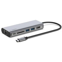 Belkin Connect Meerpoorts 6-en-1 Hub USB-C