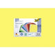 Assortiment de couleurs de papier folia 609 en papier coloré