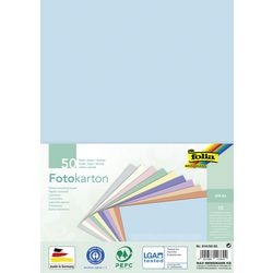 Papier coloré folia 614 50 95 assortiment de couleurs de carton photo