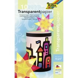 Papier kraft folia 810, assortiment de couleurs de papier transparent